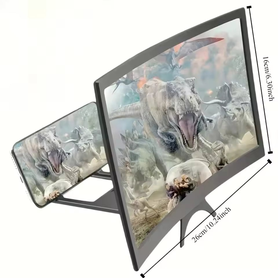 Mobile Phone Screen Magnifier 10" Stand