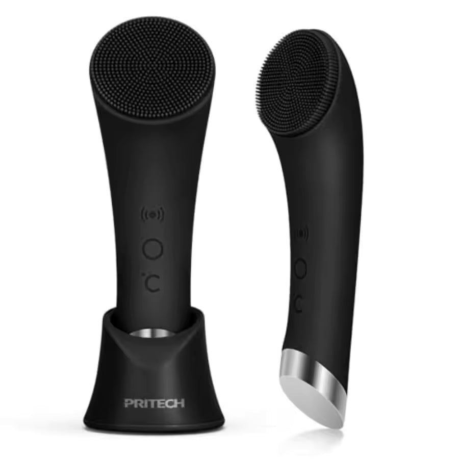 PRITECH Heatable Silicone Facial Cleansing Brush