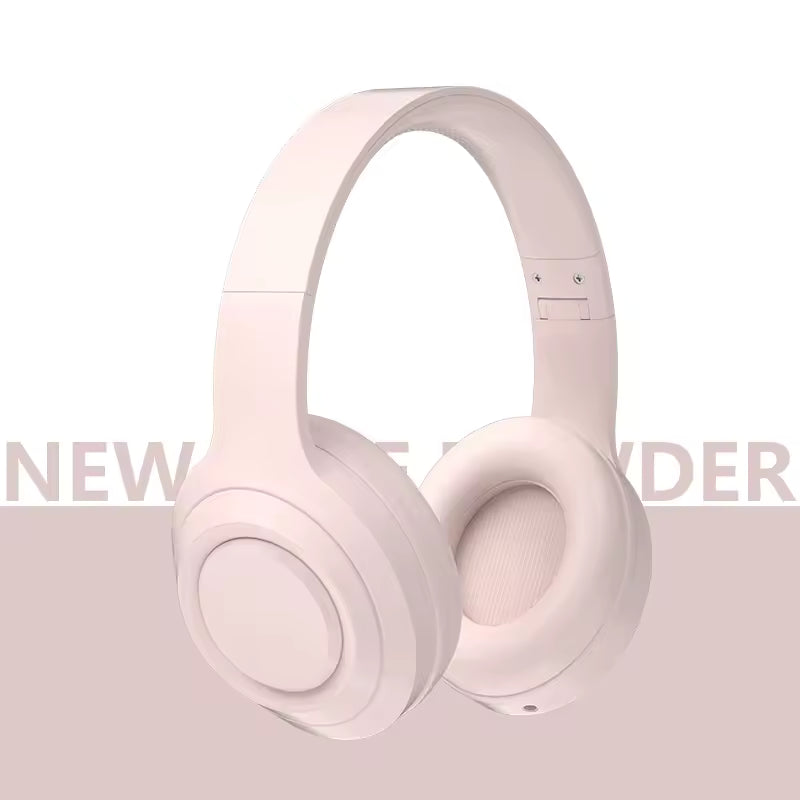 Folding Wireless Over-Ear Headphones with Mic