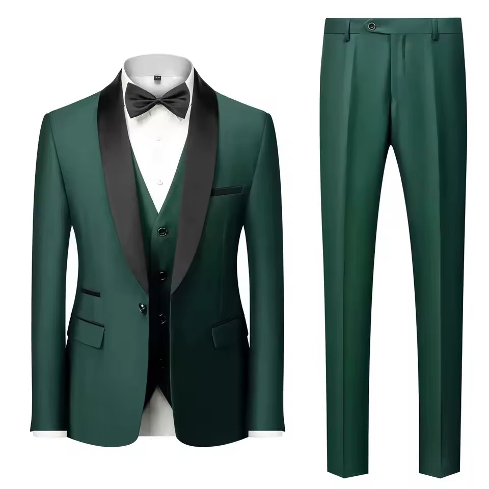 Men's 3-Piece Suit Set