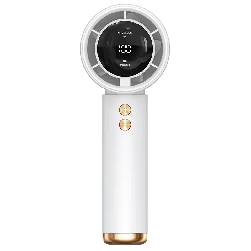 CoolHill Foldable Handheld Fan | High-Speed, 99 Levels – Travel & Outdoor