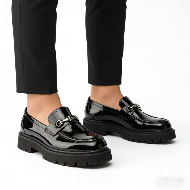 Men's Chunky Platform Loafers
