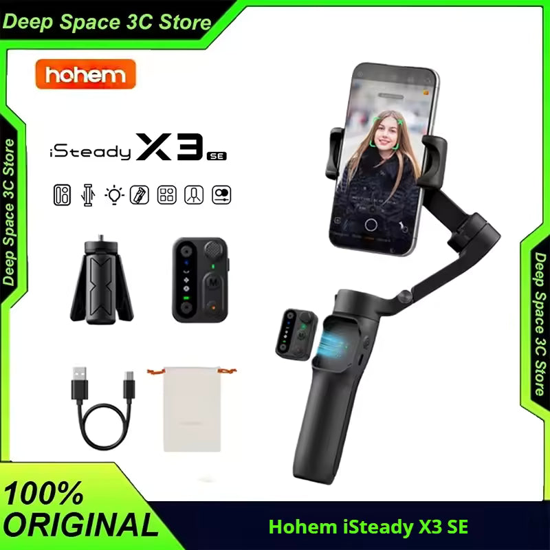 Hohem iSteady X3 SE Foldable Smartphone Gimbal Stabilizer