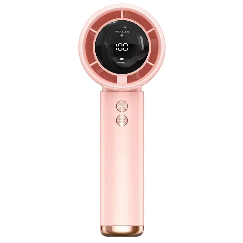 CoolHill Foldable Handheld Fan | High-Speed, 99 Levels – Travel & Outdoor