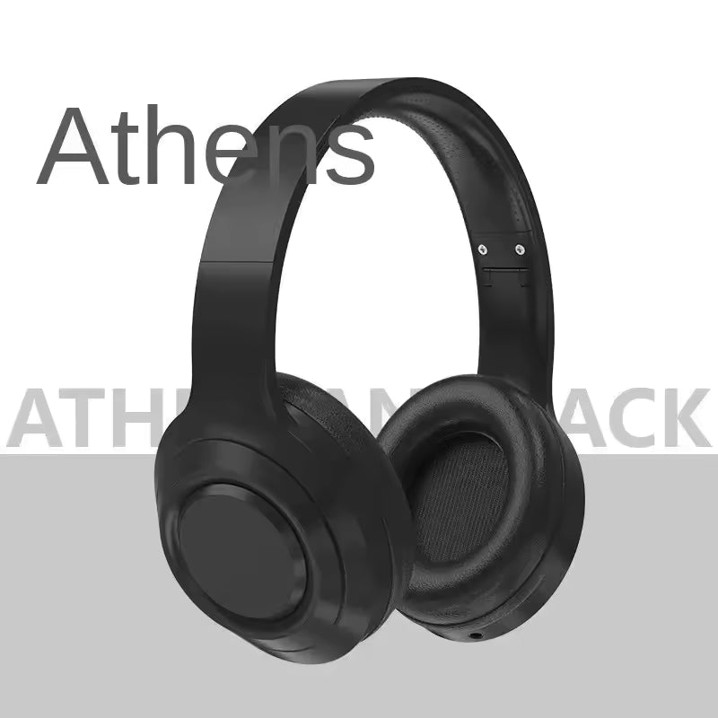 Folding Wireless Over-Ear Headphones with Mic
