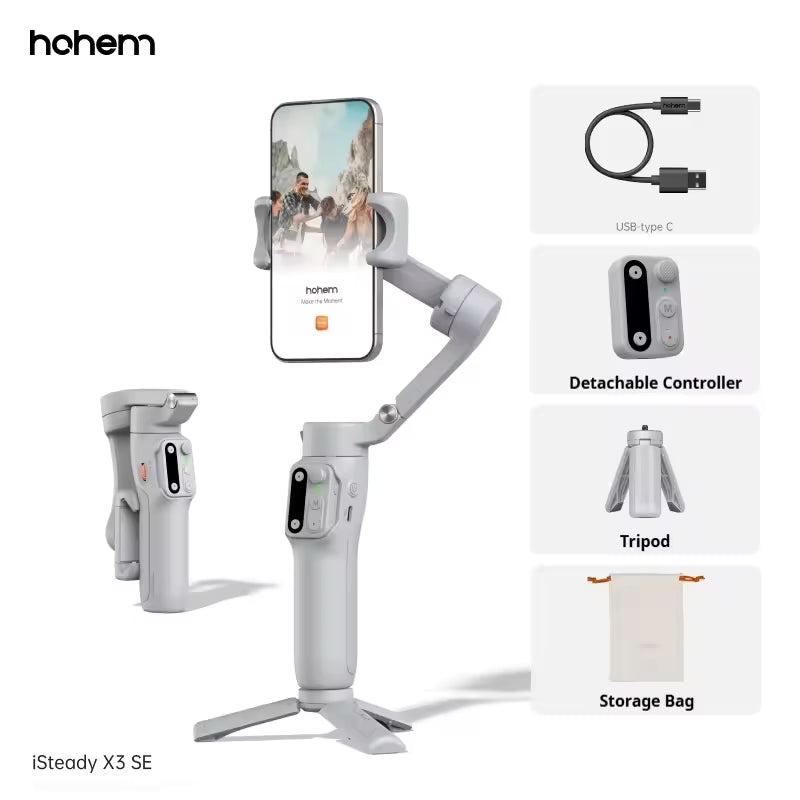 Hohem iSteady X3 SE Foldable Smartphone Gimbal Stabilizer