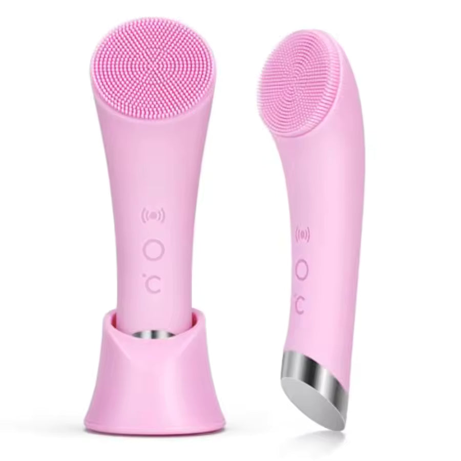 PRITECH Heatable Silicone Facial Cleansing Brush