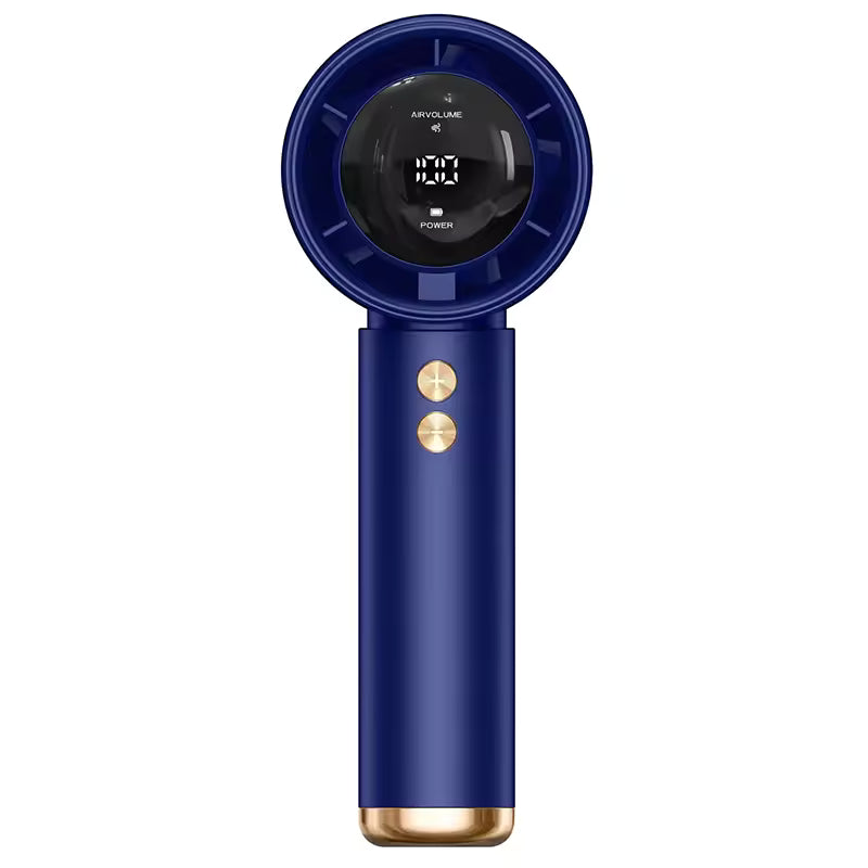 CoolHill Foldable Handheld Fan | High-Speed, 99 Levels – Travel & Outdoor