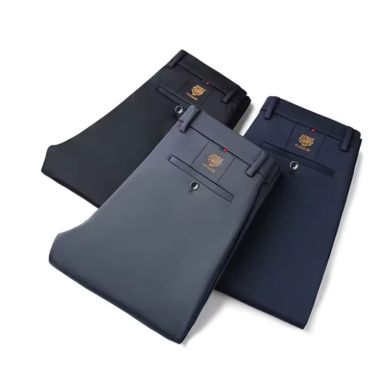 Men's Straight-Leg Dress Pants