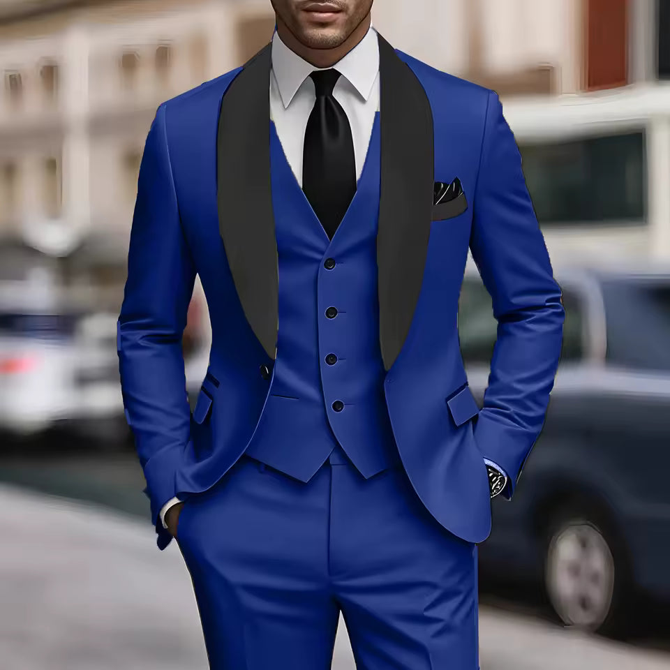 Men's 3-Piece Suit Set