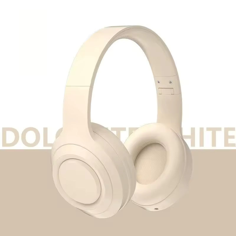 Folding Wireless Over-Ear Headphones with Mic