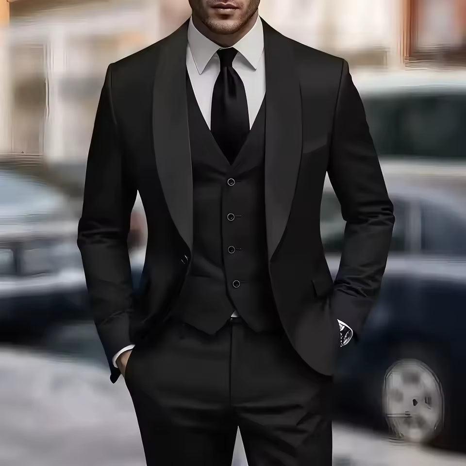 Men's 3-Piece Suit Set