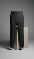Slim-Fit Dress Pant in Graphite Black
